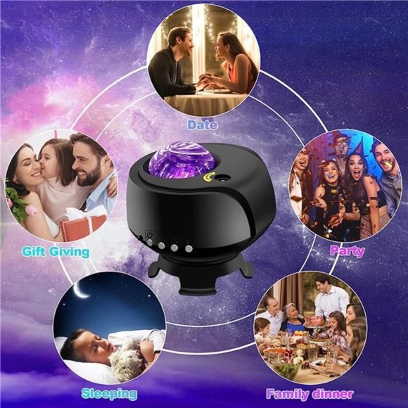 The Largest Coverage Area Galaxy Lights Projector 2.0, Star Projector - Picture 5 of 6